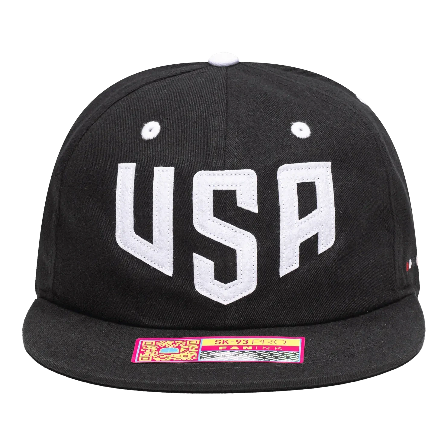 Fan Ink Collection USA Bankroll Snapback Hat Black -