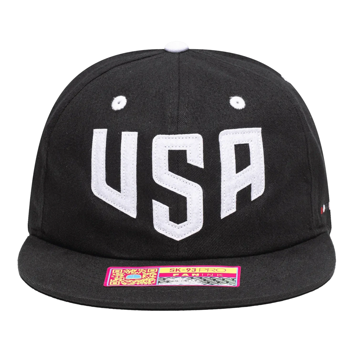 Fan Ink Collection USA Bankroll Snapback Hat Black -