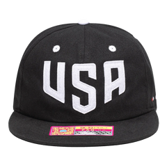 Fan Ink Collection USA Bankroll Snapback Hat Black -