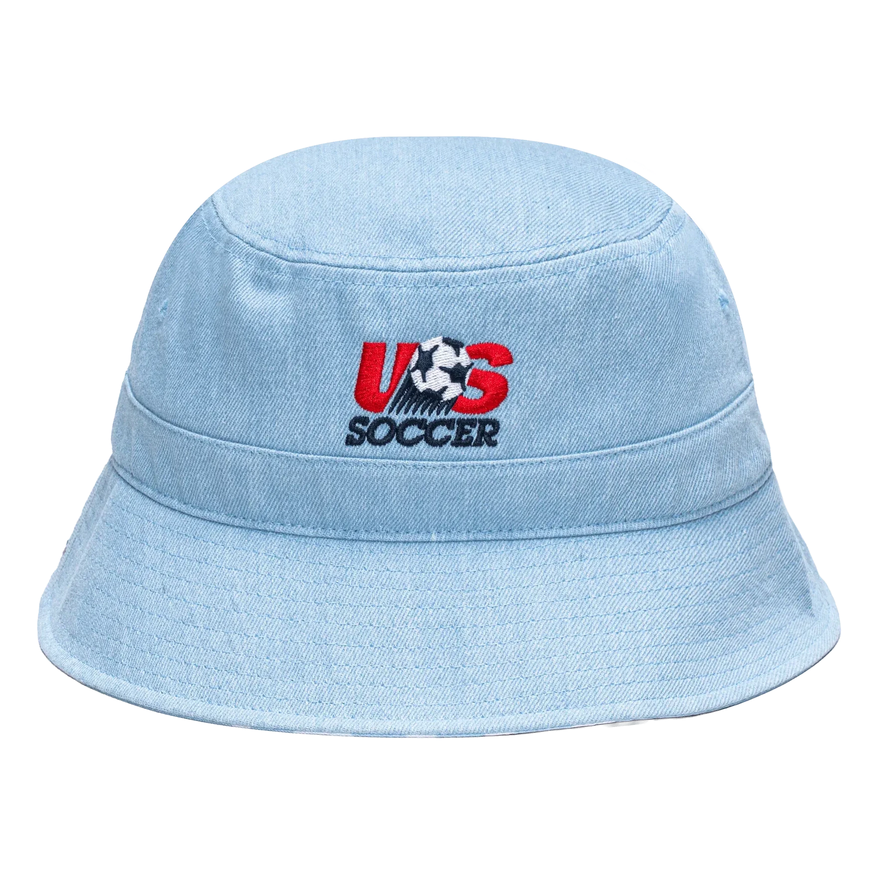 Fan Ink Collection USA Soccer "Making History" Bucket Hat Light Blue -
