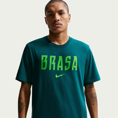 2026-27 Brazil Men's Wordmark Tee Geode Teal - Nike