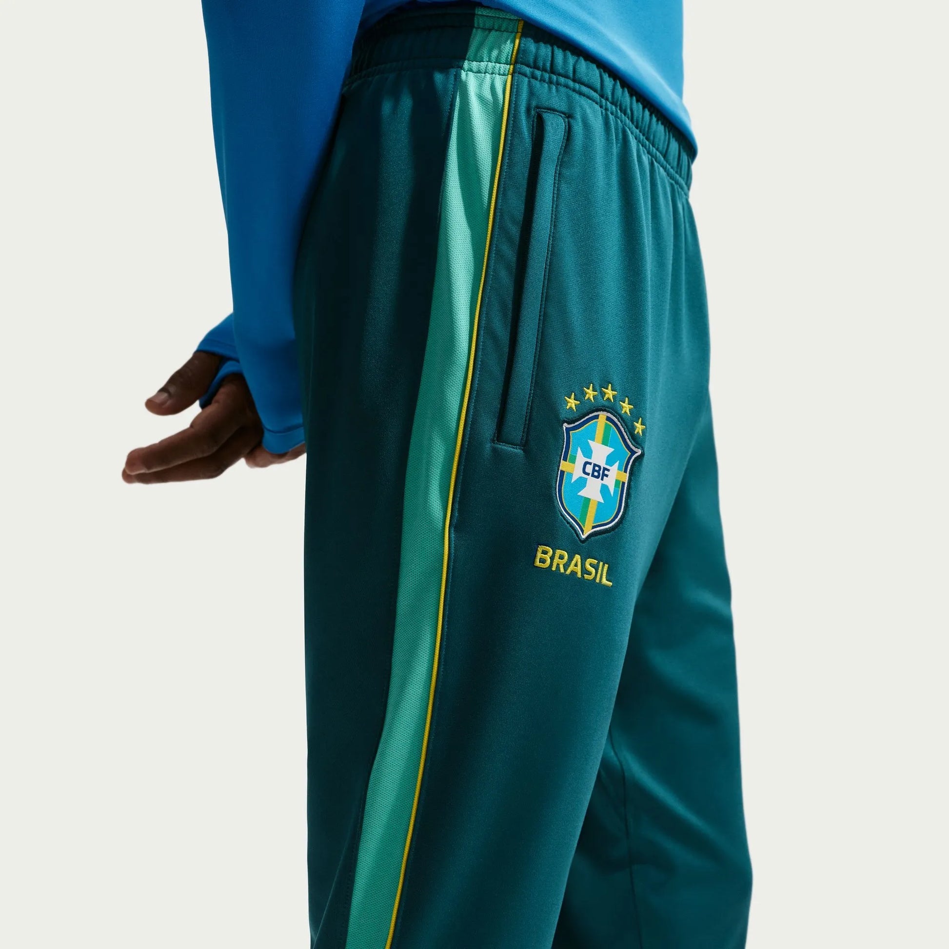2026-27 Brazil Men's Strike KPZ Pants Geode Teal/Light Menta/Midwest Gold - Nike