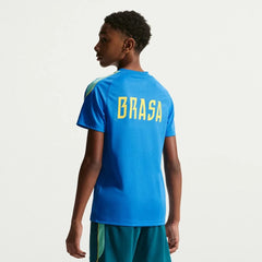 2026-27 Brazil Youth Strike Top Light Photo Blue/Light Menta/Midwest Gold - Nike