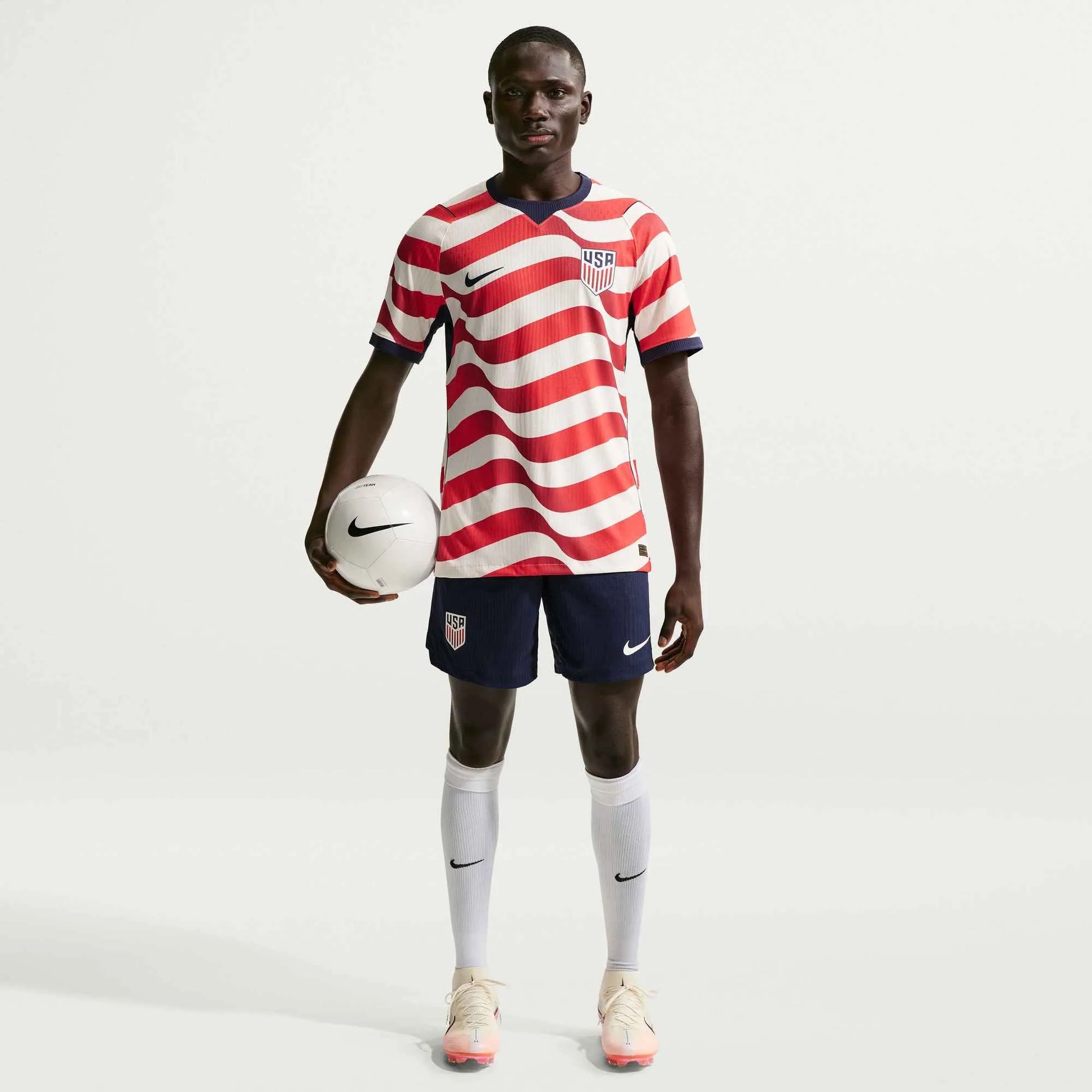 2026-27 USMNT Men's Authentic Home Soccer Jersey Sail/Midnight Navy/Midnight Navy - Nike