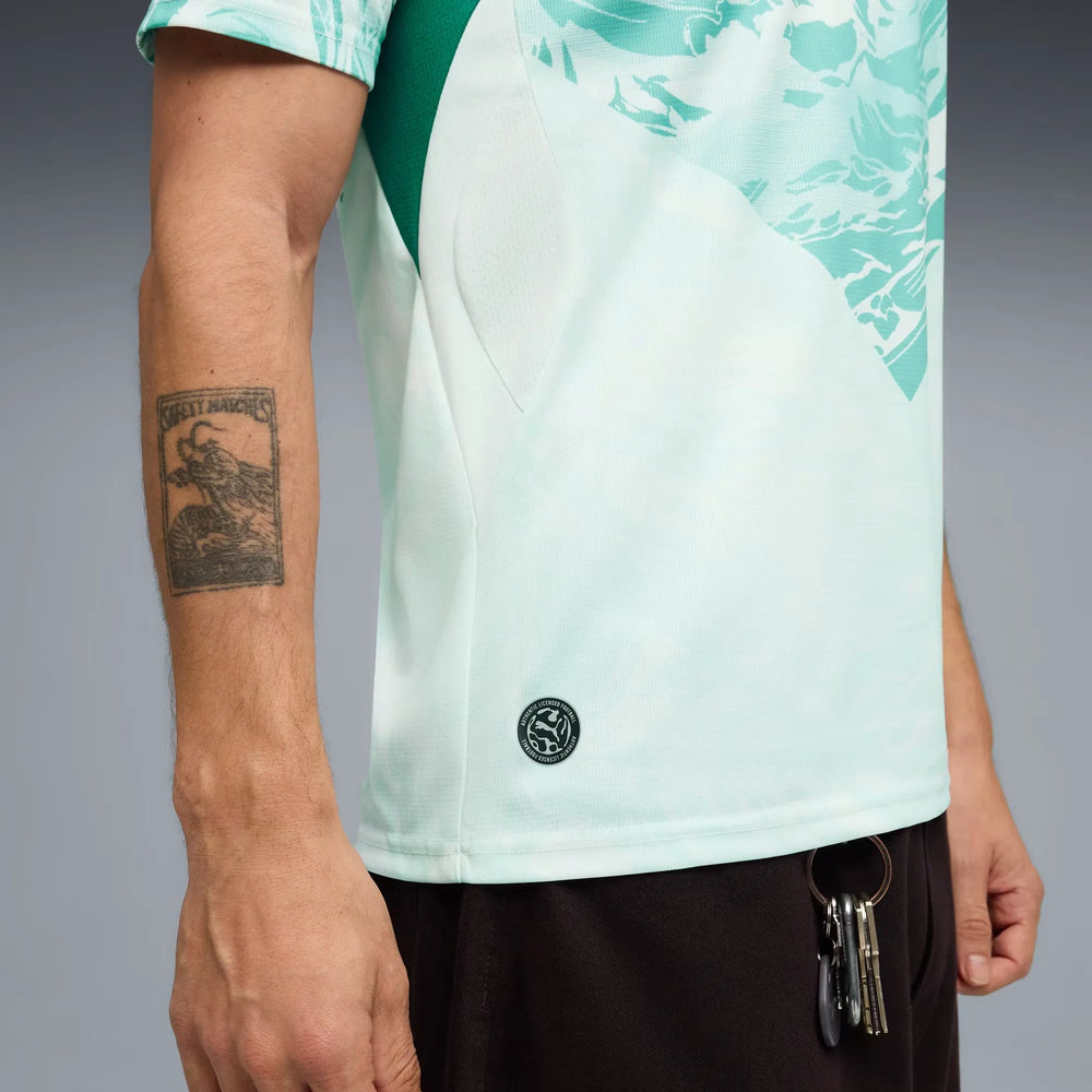 2026-27 Portugal Men's Stadium Away Soccer Jersey Puma White-Green Lagoon - Puma