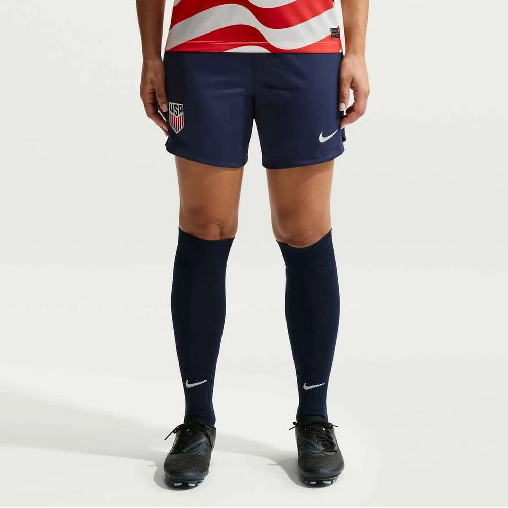 2026-27 USMNT Women's Stadium Home Shorts Midnight Navy/Sail - Nike