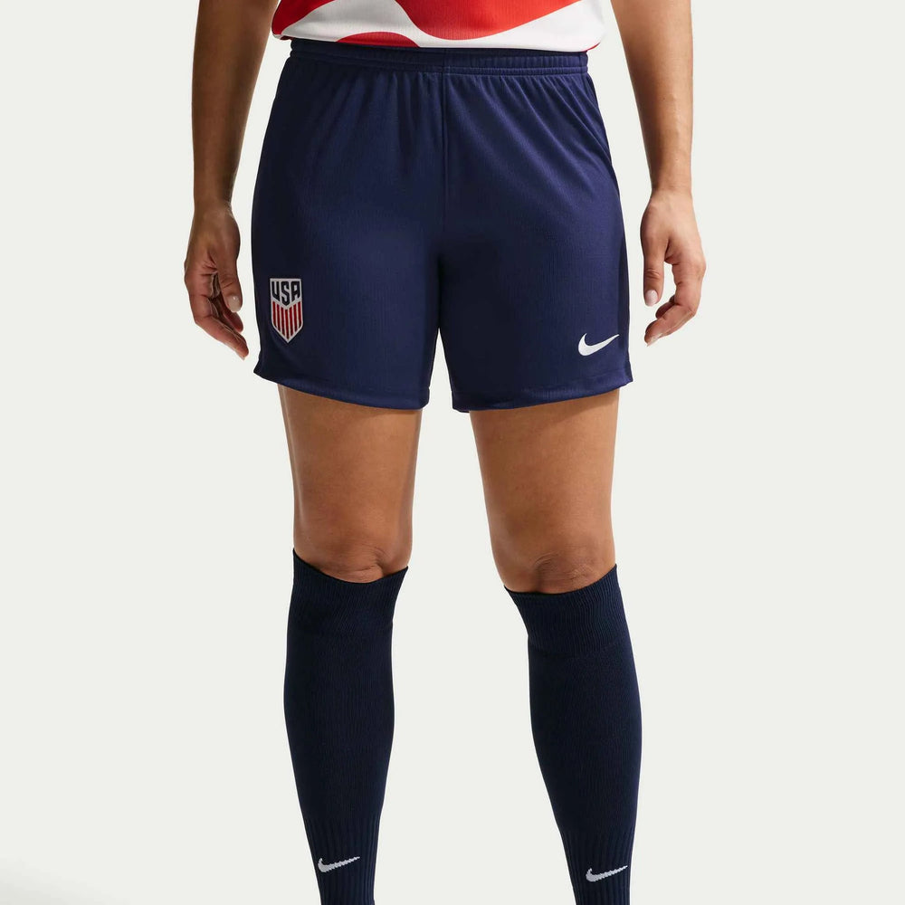 2026-27 USMNT Women's Stadium Home Shorts Midnight Navy/Sail - Nike