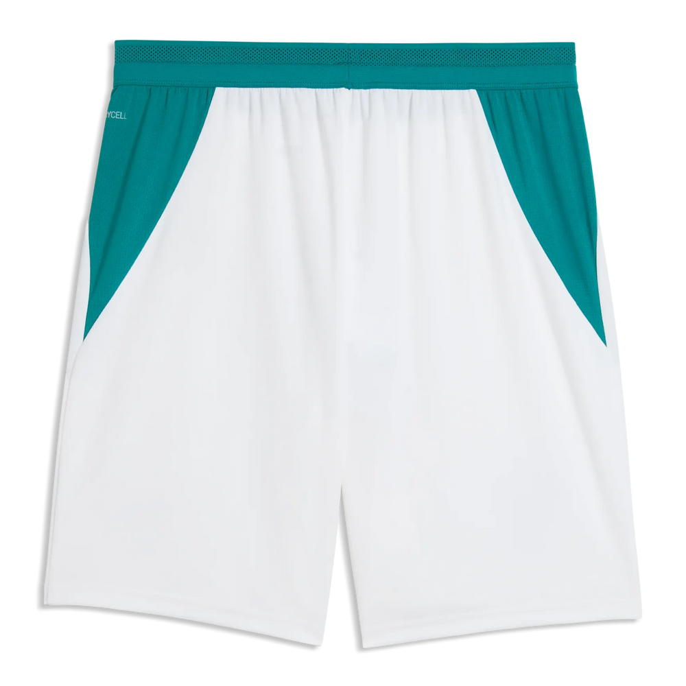 2026-27 Portugal Men's Stadium Away Shorts Puma White-Green Lagoon - Puma