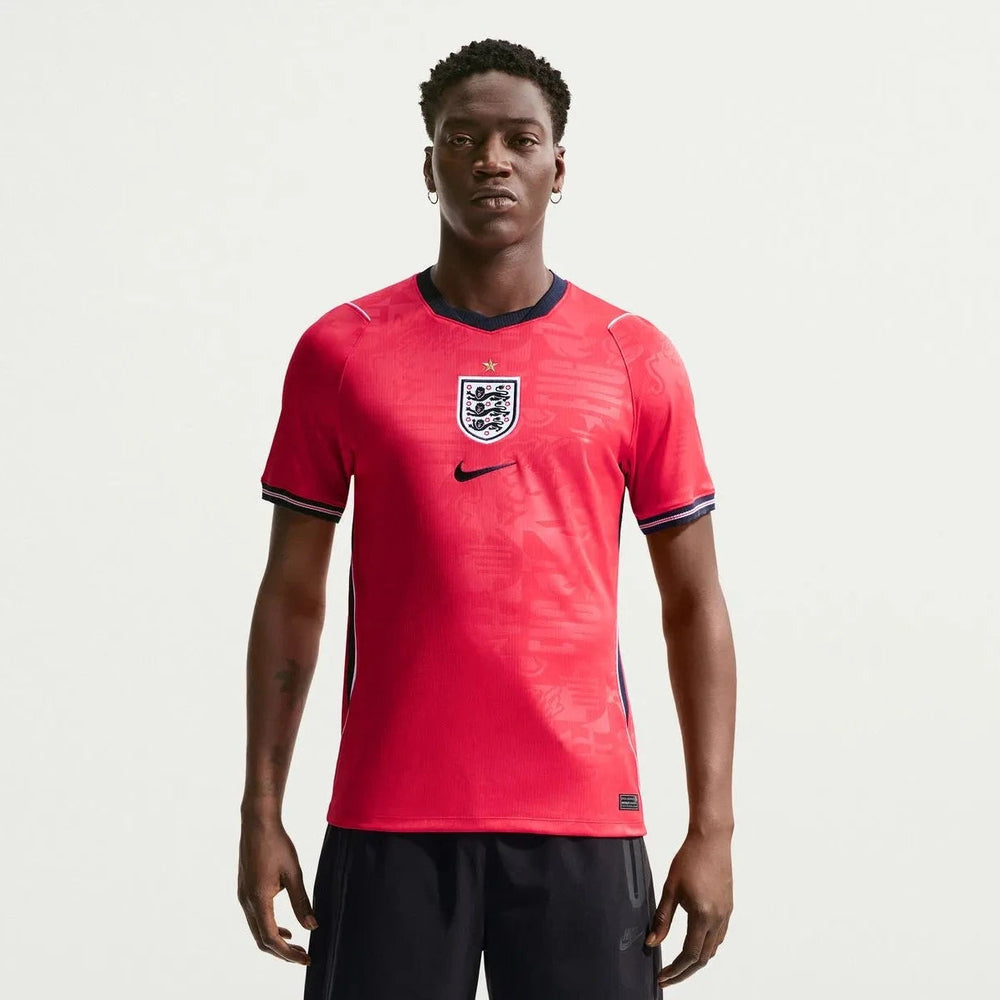 2026-27 England Men's Stadium Away Soccer Jersey Speed Red/Obsidian/White/Obsidian - Nike