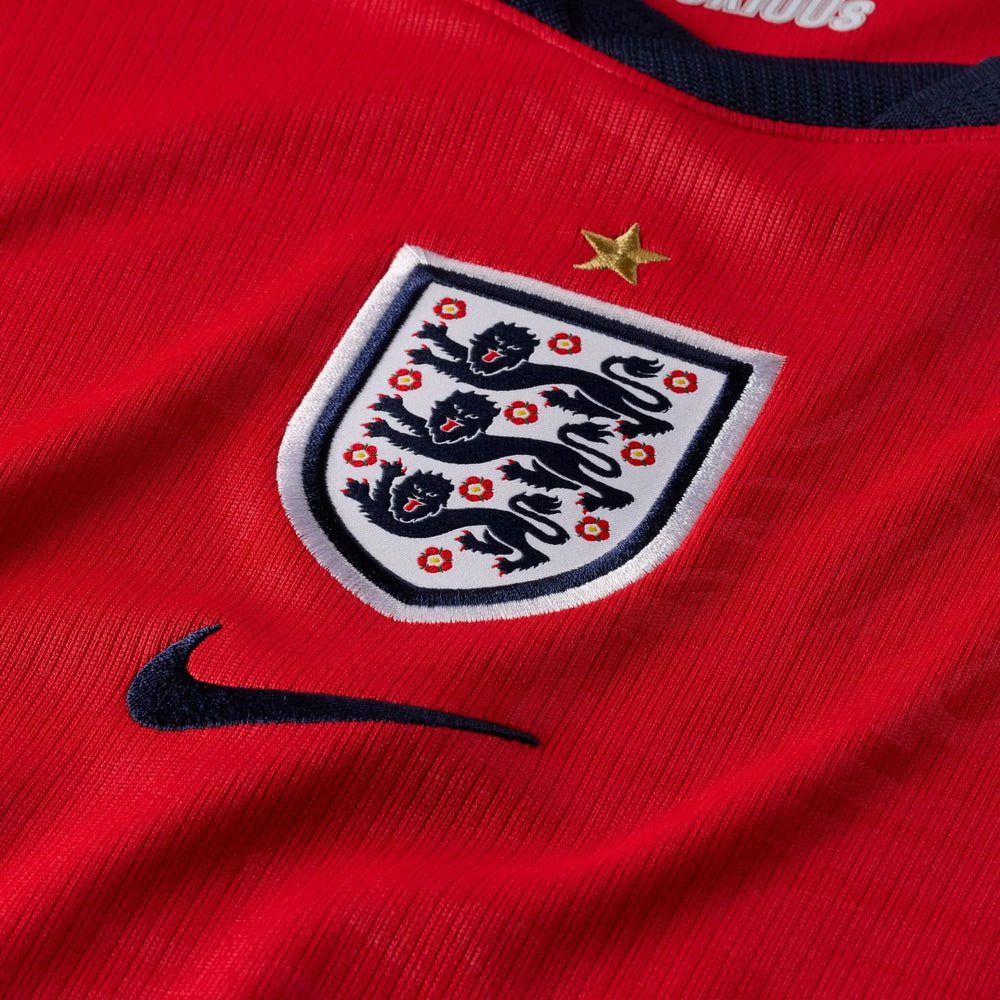 2026-27 England Women's Stadium Away Soccer Jersey Speed Red/Obsidian/White/Obsidian - Nike