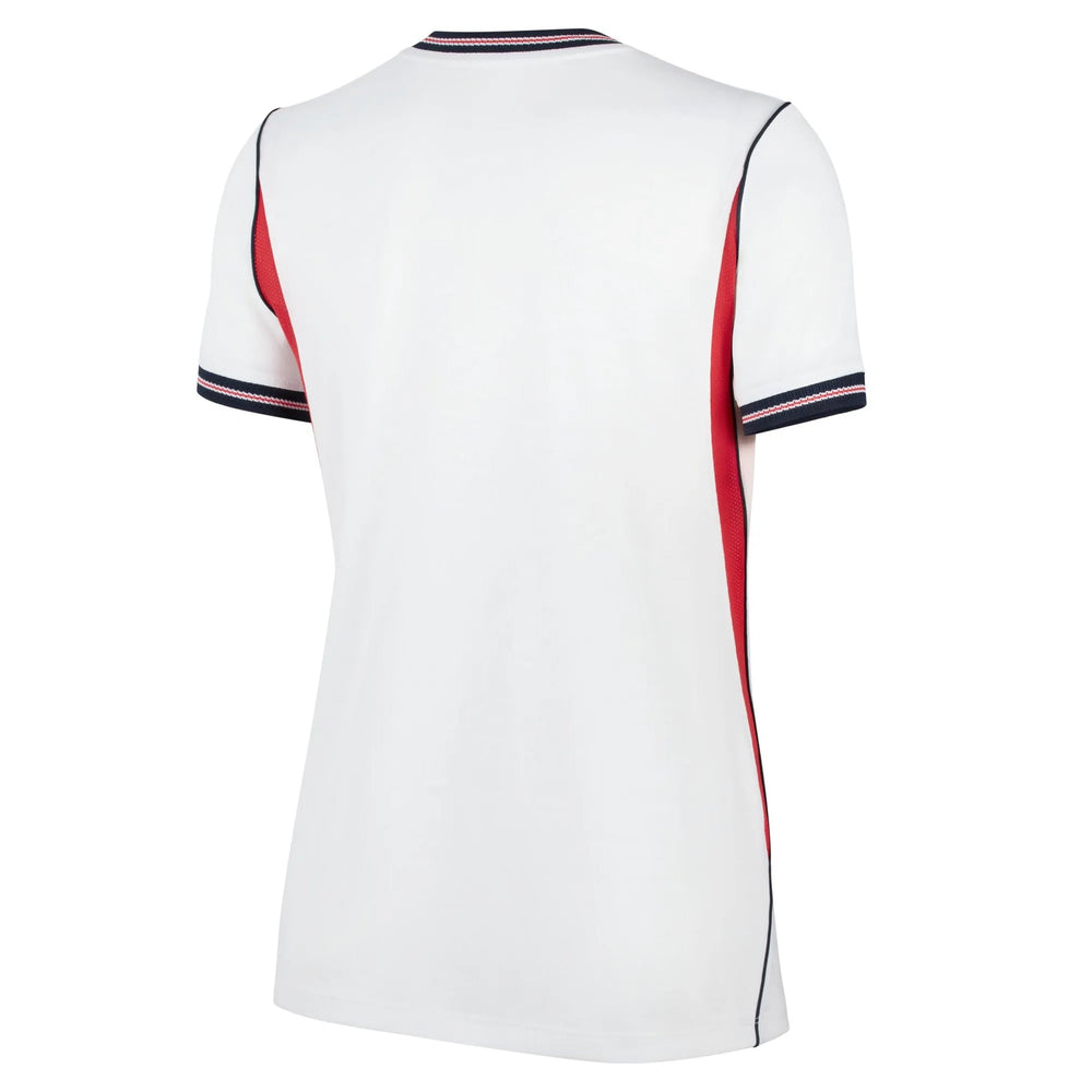 2026-27 England Women's Stadium Home Soccer Jersey White/Speed Red/Obsidian/Obsidian - Nike