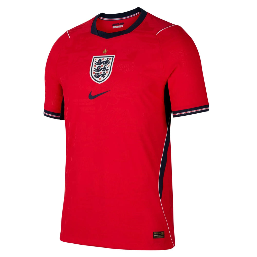 2026-27 England Men's Authentic Away Soccer Jersey Speed Red/Obsidian/White/Obsidian - Nike