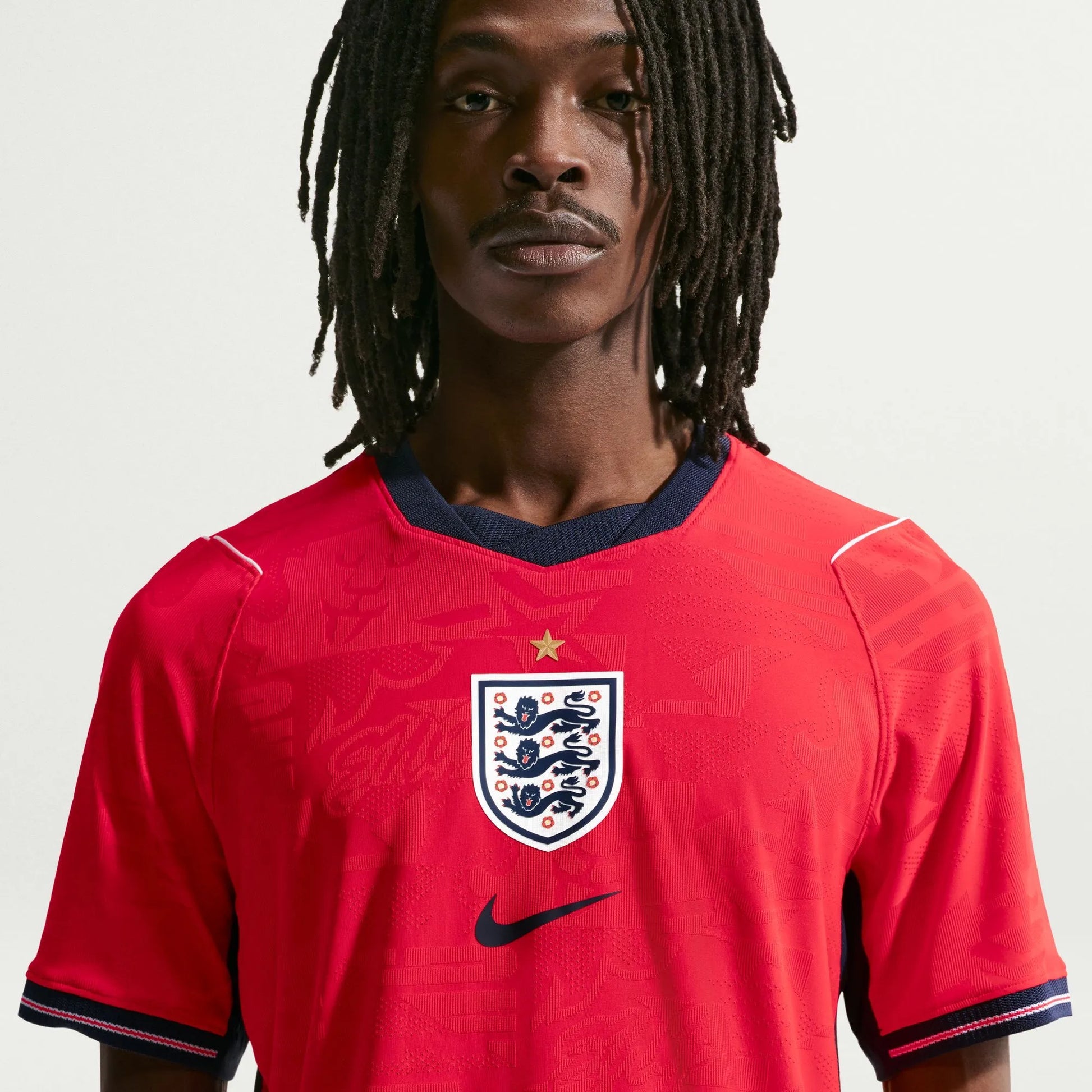 2026-27 England Men's Authentic Away Soccer Jersey Speed Red/Obsidian/White/Obsidian - Nike