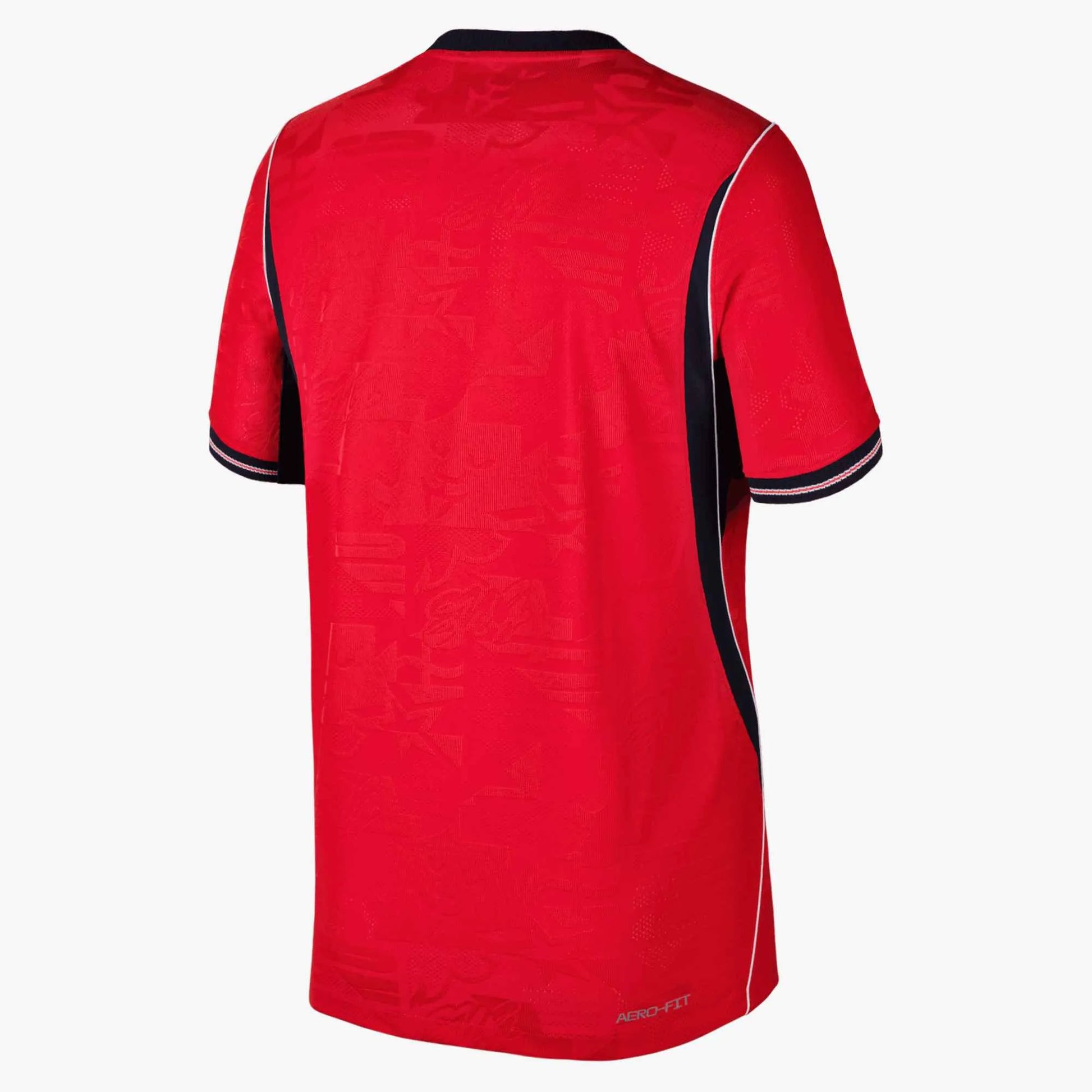 2026-27 England Youth Authentic Away Soccer Jersey Speed Red/Obsidian/White/Obsidian - Nike