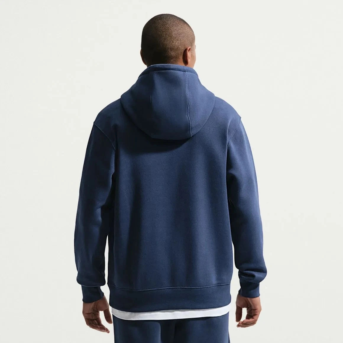 2026-27 England Men's Club Pullover Hoodie Midnight Navy/White - Nike