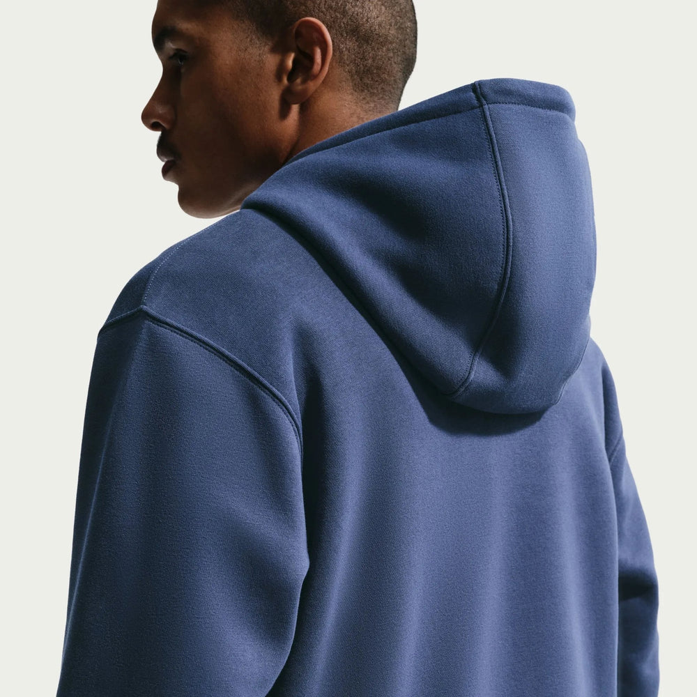 2026-27 England Men's Club Pullover Hoodie Midnight Navy/White - Nike