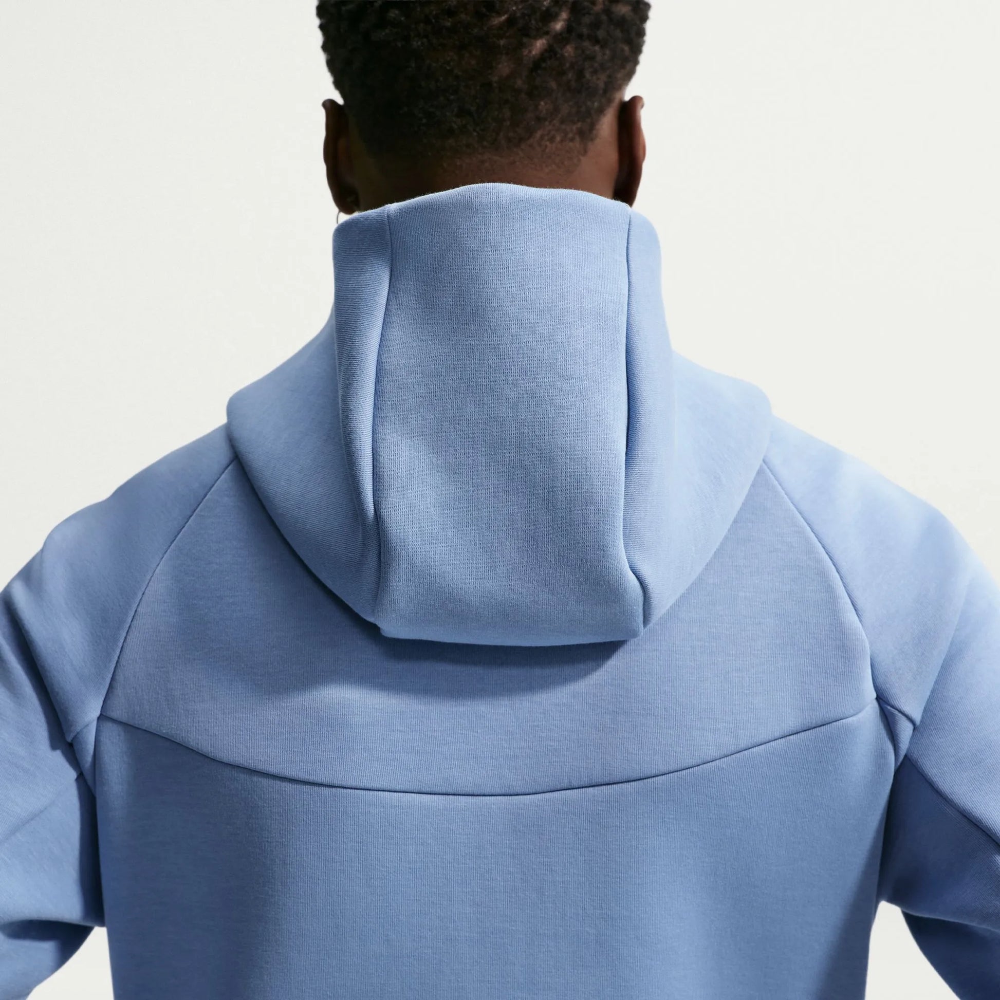 2026-27 England Men's Full-Zip Tech Fleece Hoodie Work Blue/White - Nike