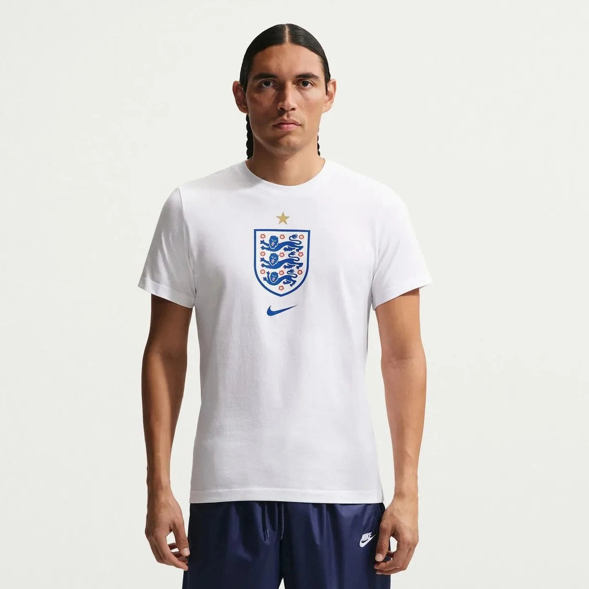 2026-27 England Men's Crest Tee White - Nike