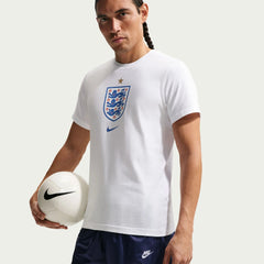 2026-27 England Men's Crest Tee White - Nike