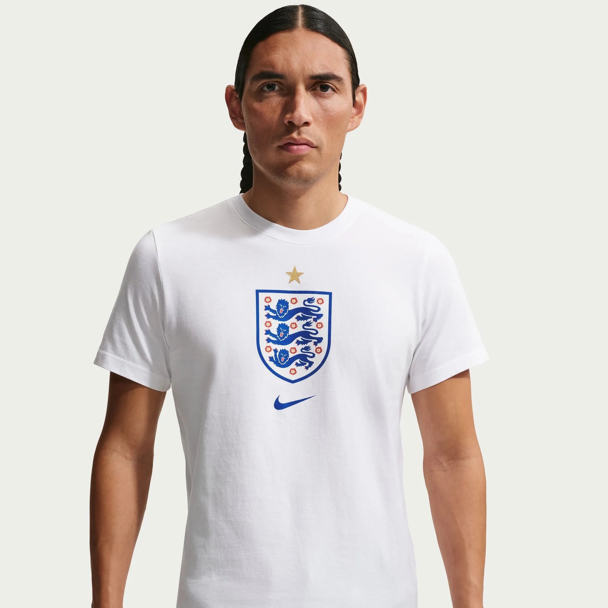 2026-27 England Men's Crest Tee White - Nike