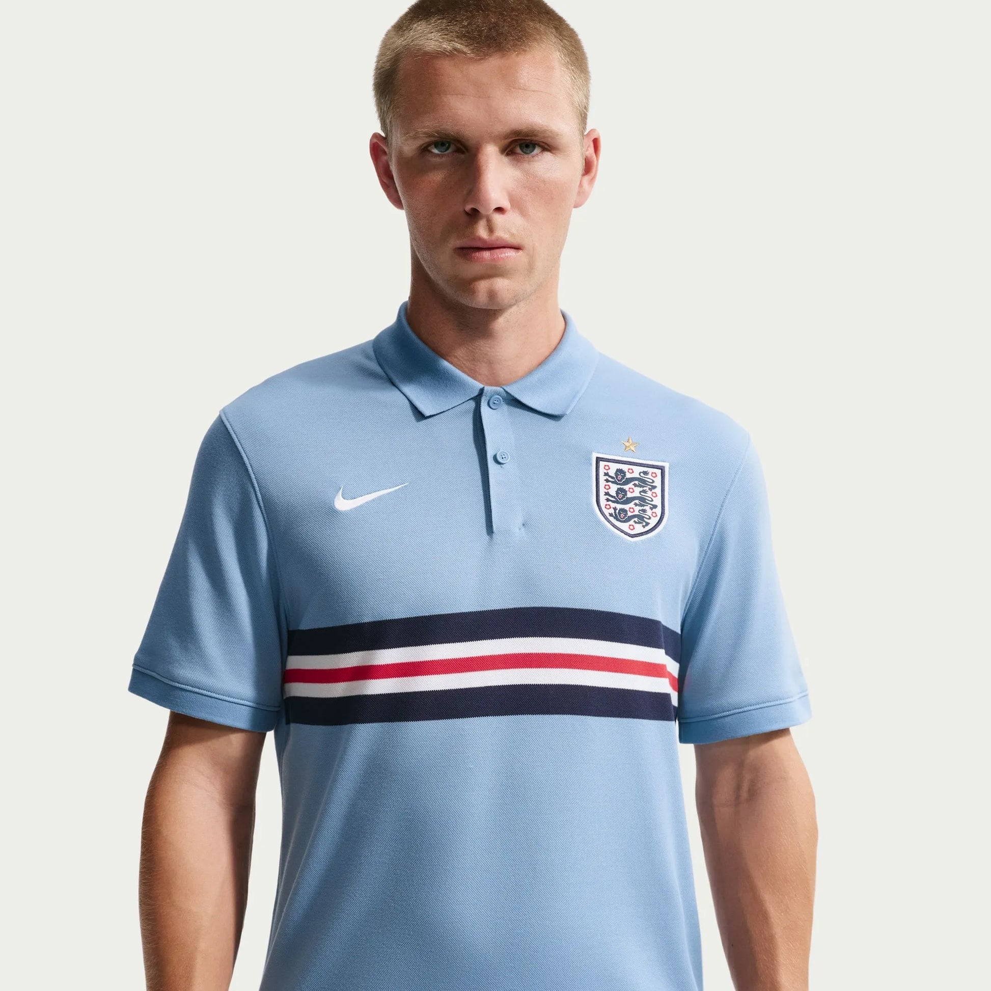 2026-27 England Men's The Polo 2.0 Work Blue/White - Nike