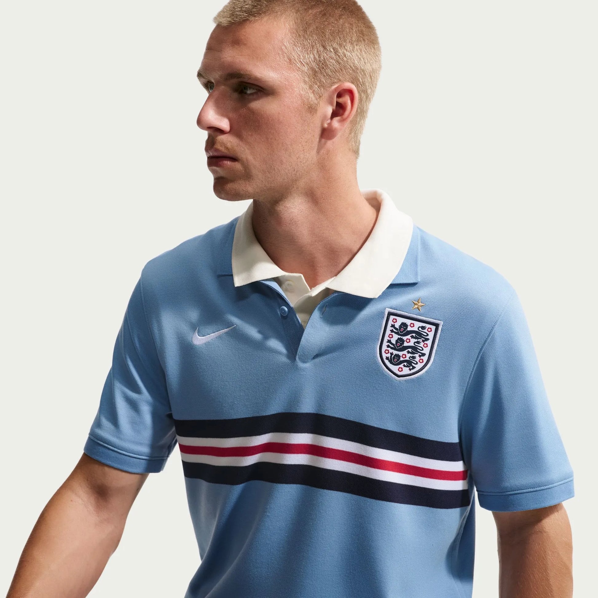2026-27 England Men's The Polo 2.0 Work Blue/White - Nike