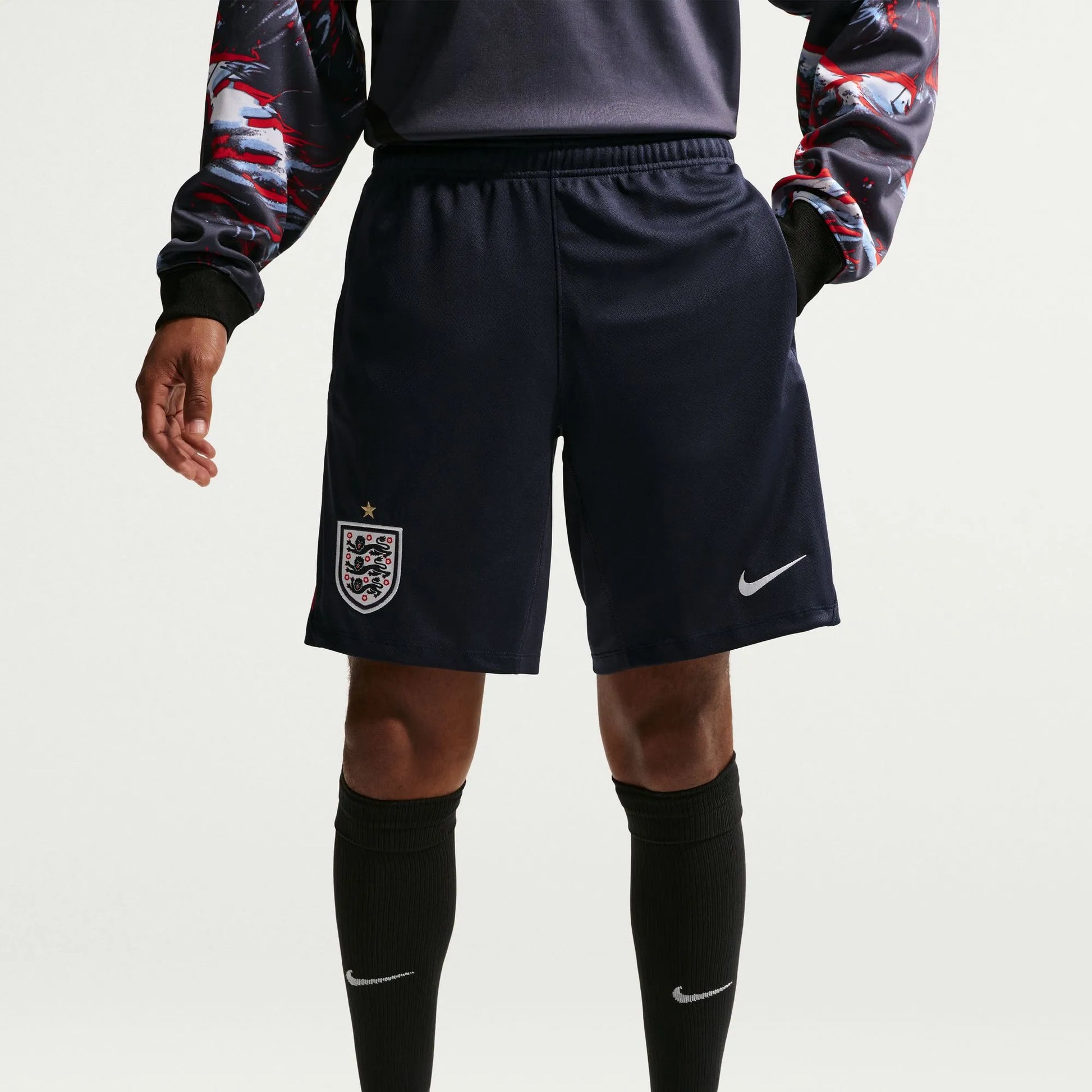 2026-27 England Men's Strike KZ Shorts Obsidian/Work Blue/White - Nike