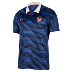 2026-27 France Men's Stadium Home Soccer Jersey Game Royal/Metallic Copper - Nike
