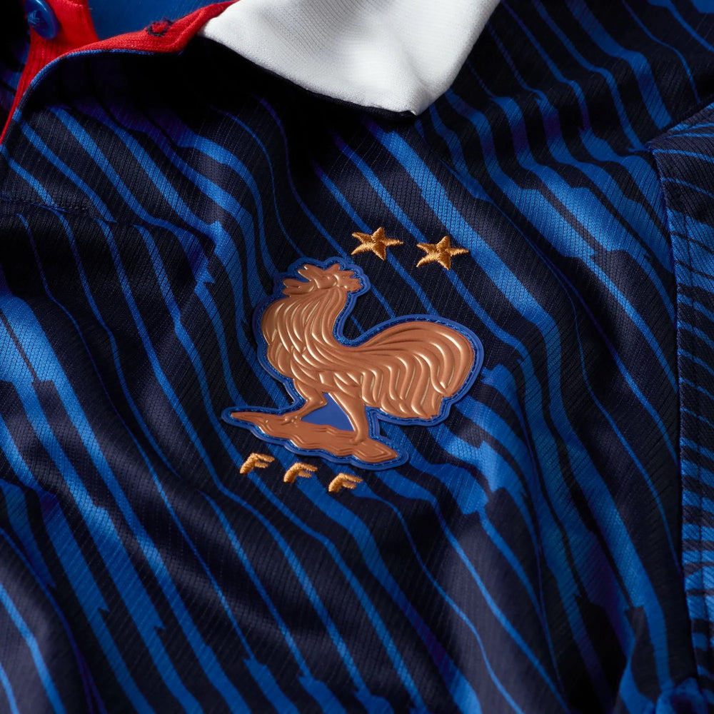 2026-27 France Men's Stadium Home Soccer Jersey Game Royal/Metallic Copper - Nike