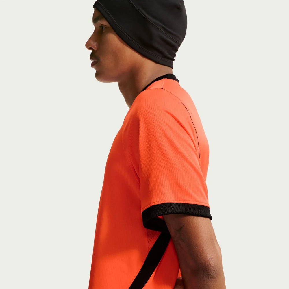 2026-27 Netherlands Men's Stadium Home Soccer Jersey Hyper Crimson/Black - Nike