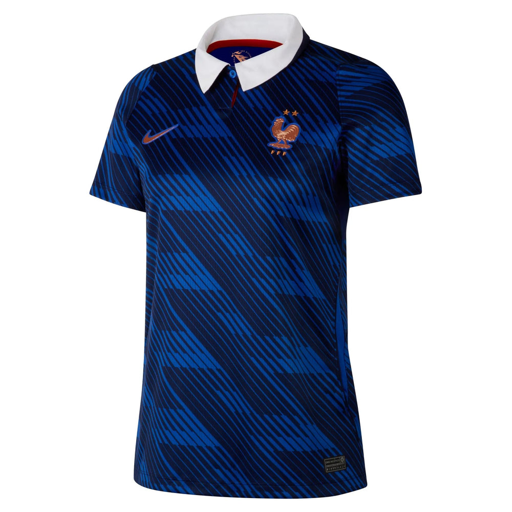 2026-27 France Women's Stadium Home Soccer Jersey Game Royal/Metallic Copper - Nike