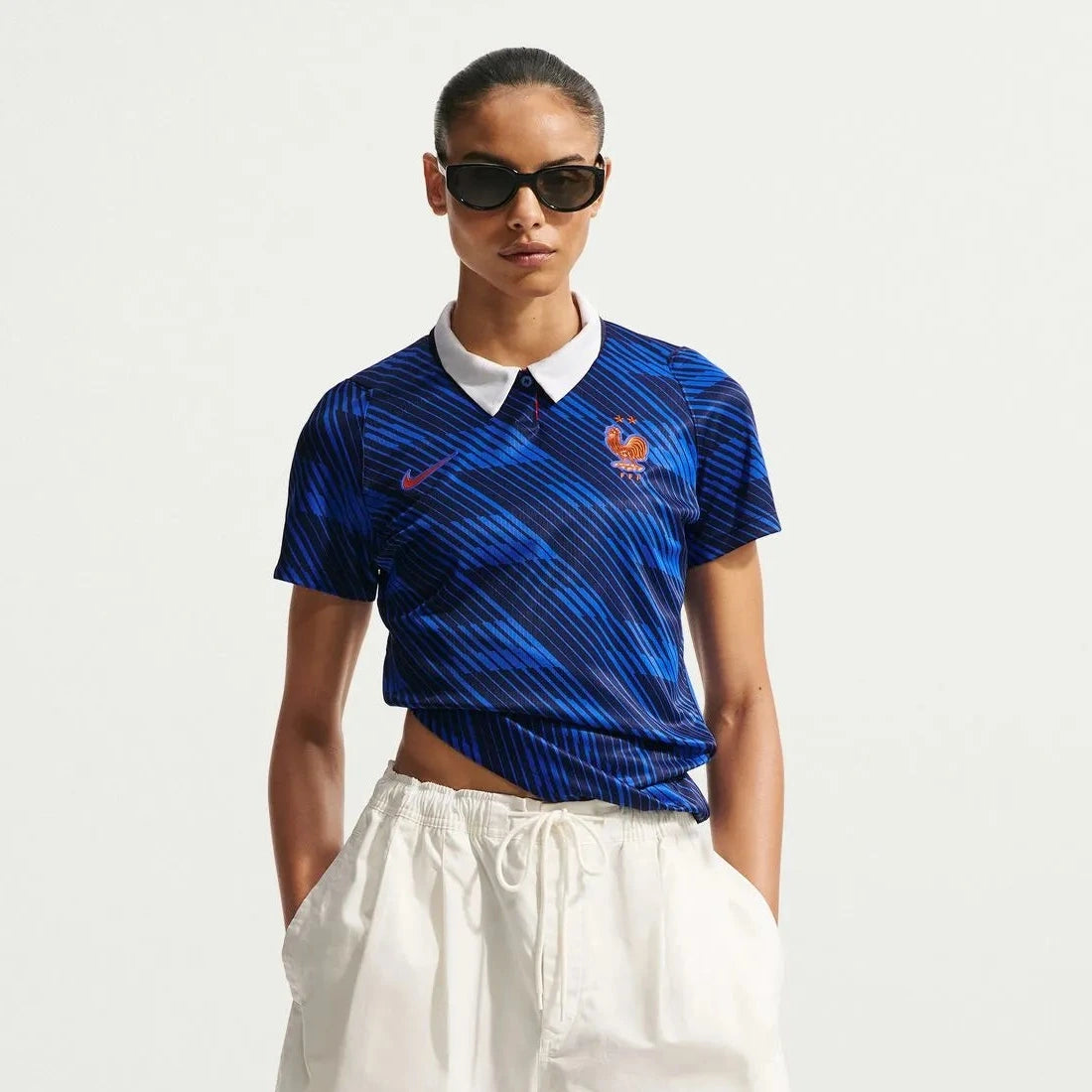 2026-27 France Women's Stadium Home Soccer Jersey Game Royal/Metallic Copper - Nike