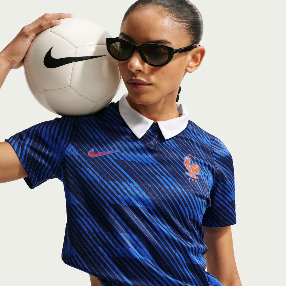 2026-27 France Women's Stadium Home Soccer Jersey Game Royal/Metallic Copper - Nike