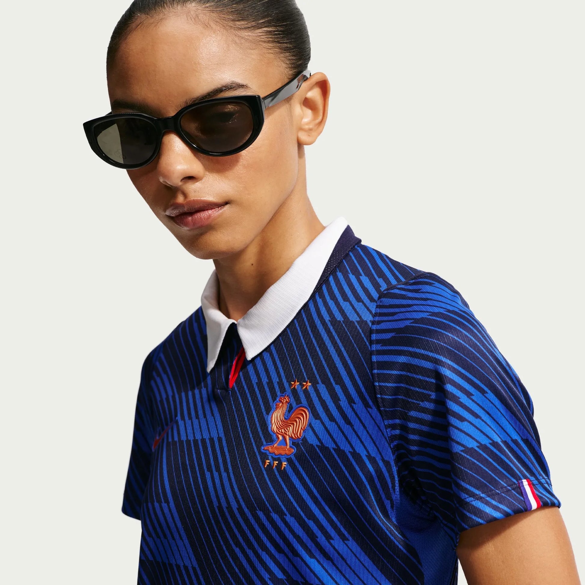 2026-27 France Women's Stadium Home Soccer Jersey Game Royal/Metallic Copper - Nike