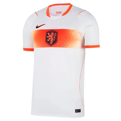 2026-27 Netherlands Men's Stadium Away Soccer Jersey White/Hyper Crimson/Black - Nike