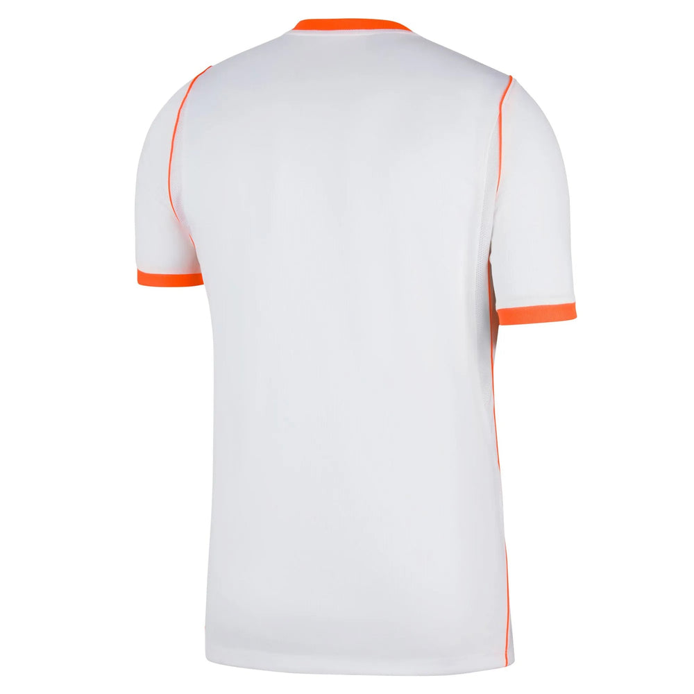 2026-27 Netherlands Men's Stadium Away Soccer Jersey White/Hyper Crimson/Black - Nike