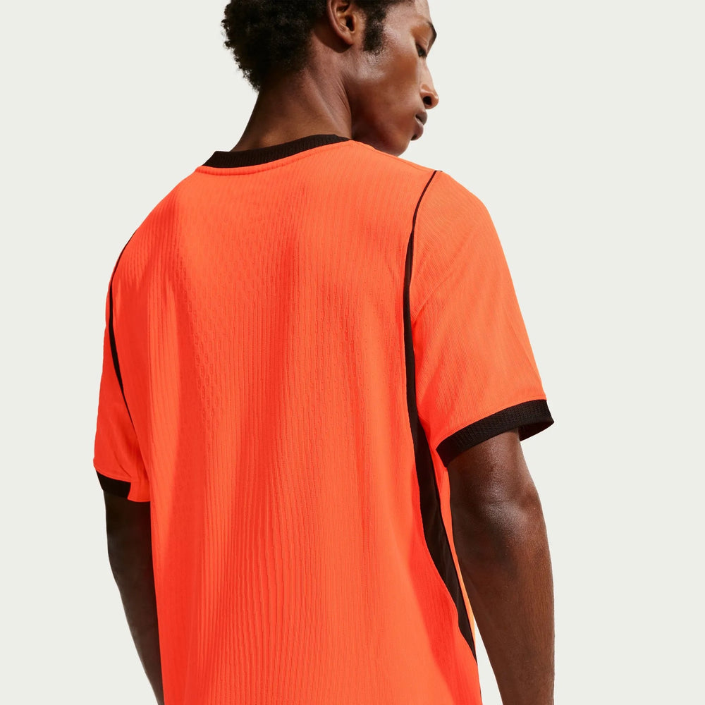 2026-27 Netherlands Men's Authentic Home Soccer Jersey Hyper Crimson/Black - Nike