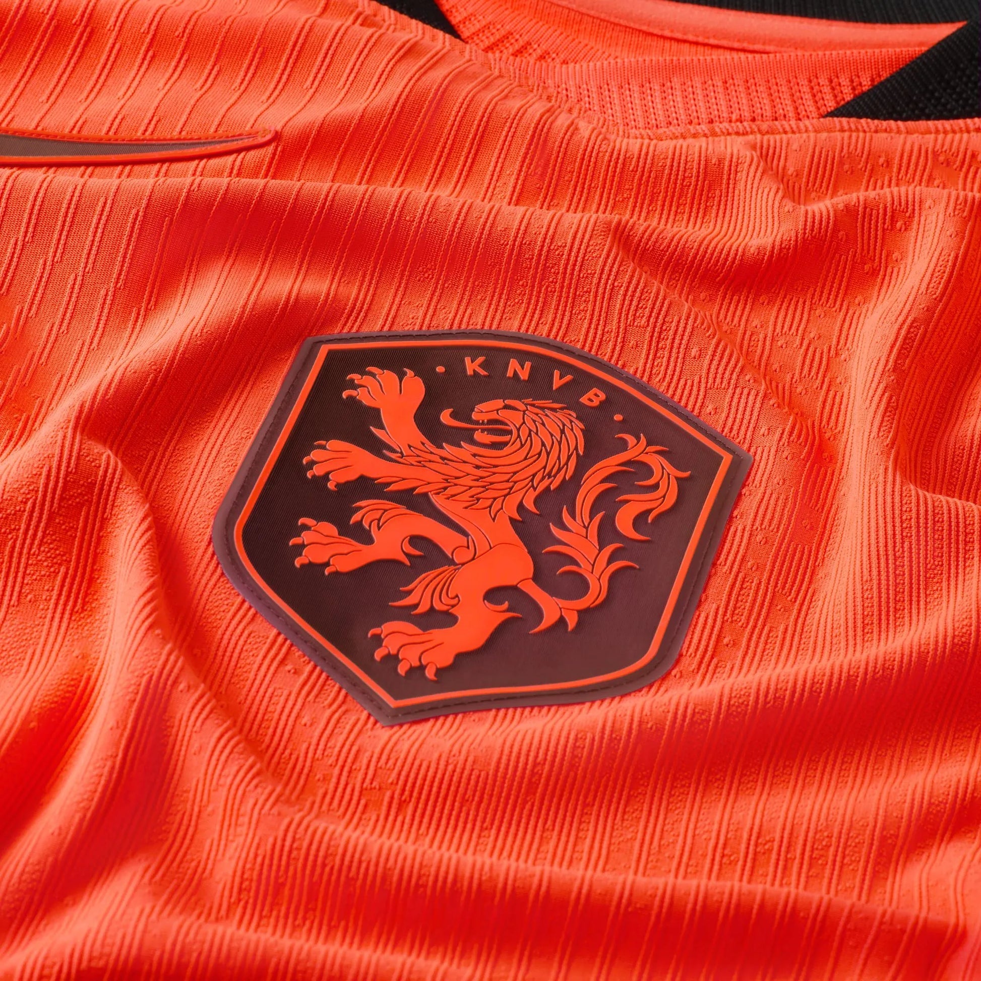2026-27 Netherlands Men's Authentic Home Soccer Jersey Hyper Crimson/Black - Nike