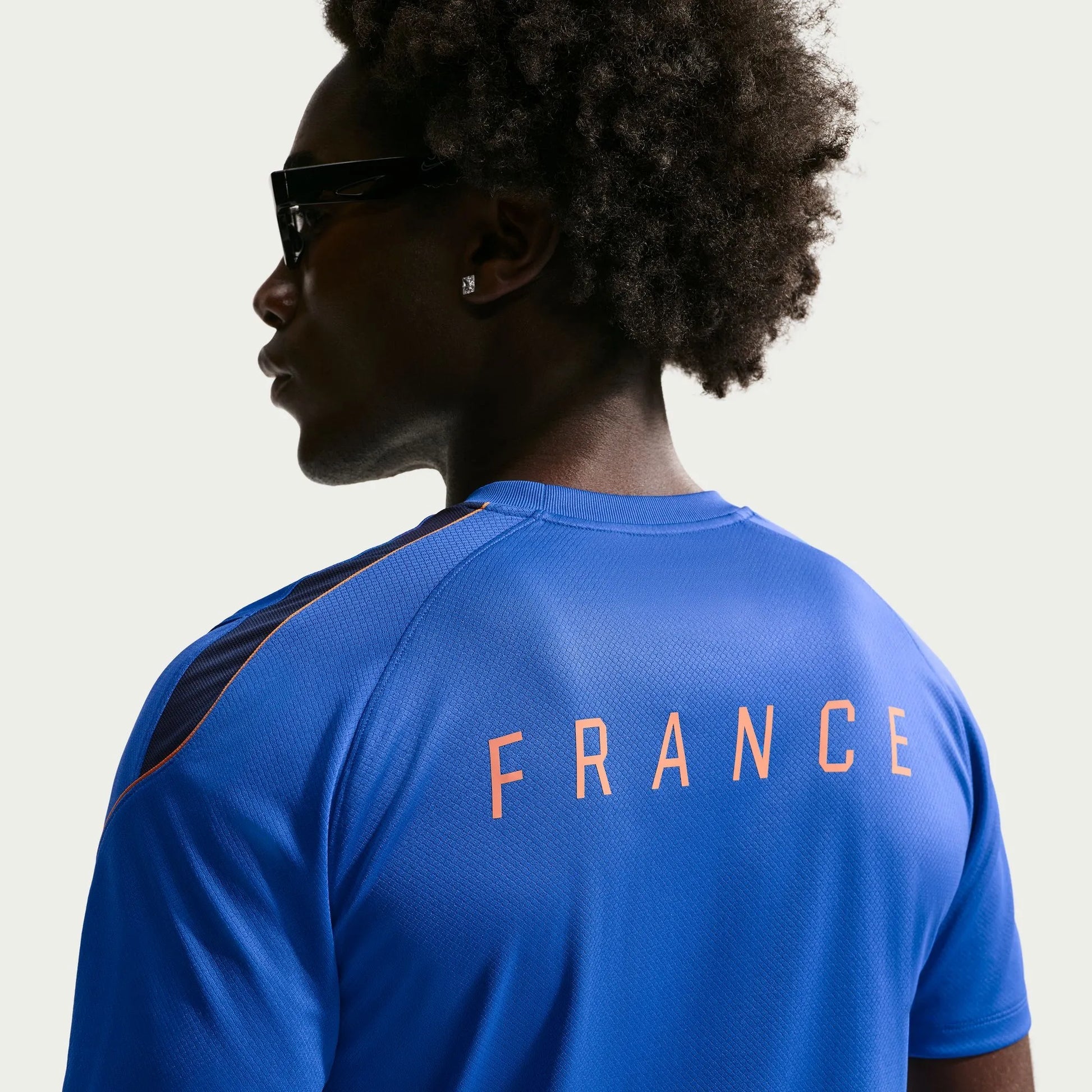 2026-27 France Men's Strike Top Game Royal/Metallic Copper - Nike