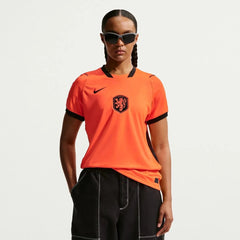 2026-27 Netherlands Women's Stadium Home Soccer Jersey Hyper Crimson/Black - Nike