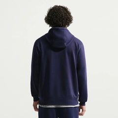 2026-27 France Men's Club French Terry Pullover Hoodie Blackened Blue/White - Nike