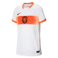 2026-27 Netherlands Youth Stadium Away Soccer Jersey White/Hyper Crimson/Black - Nike