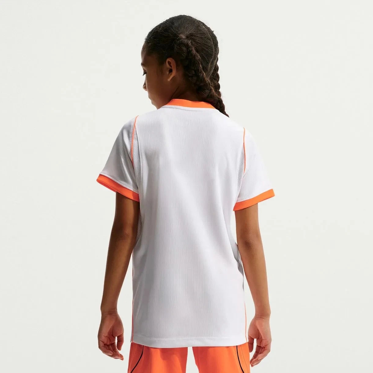 2026-27 Netherlands Youth Stadium Away Soccer Jersey White/Hyper Crimson/Black - Nike