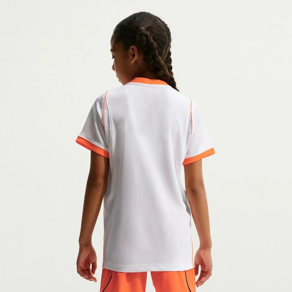 2026-27 Netherlands Youth Stadium Away Soccer Jersey White/Hyper Crimson/Black - Nike