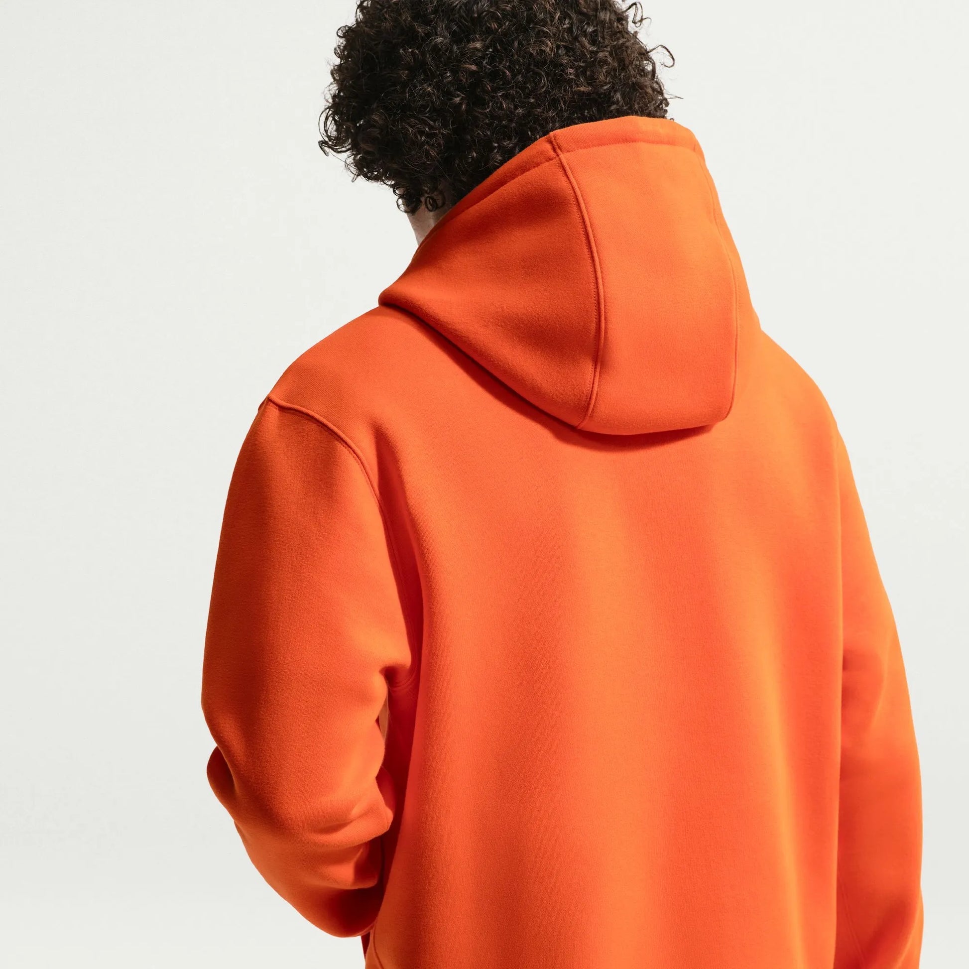 2026-27 Netherlands Men's Club Pullover Hoodie Safety Orange/Black - Nike