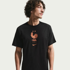 2026-27 France Men's Crest Tee Black - Nike