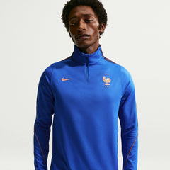 2026-27 France Men's Strike Drill Top Game Royal/Metallic Copper - Nike