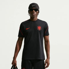 2026-27 Netherlands Men's Strike Top Black/Hyper Crimson/Hyper Crimson - Nike
