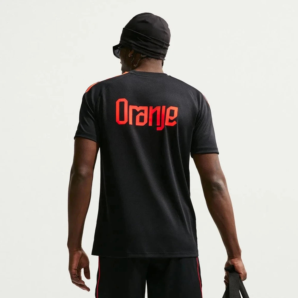 2026-27 Netherlands Men's Strike Top Black/Hyper Crimson/Hyper Crimson - Nike