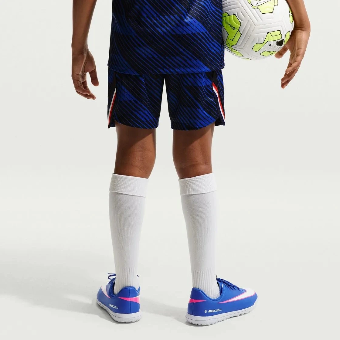 2026-27 France Youth Stadium Home Shorts Game Royal/Metallic Copper - Nike